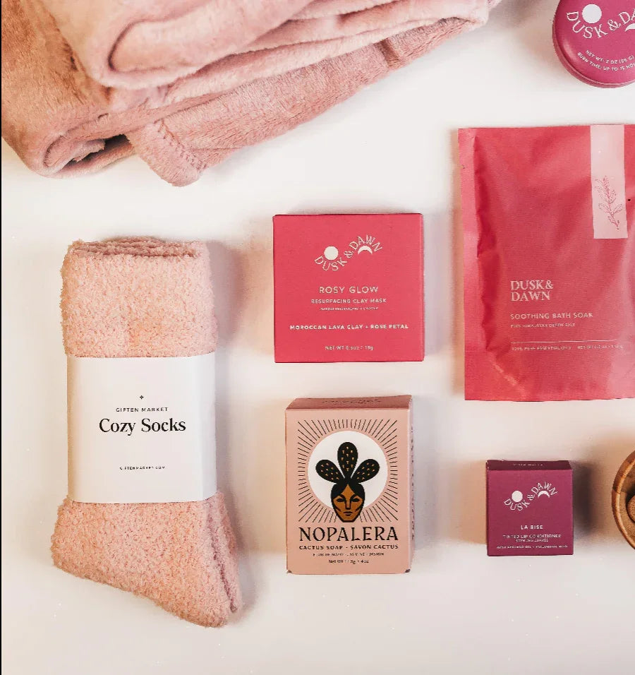 Cozy Cloud Socks - Seashell Pink - Giften Market