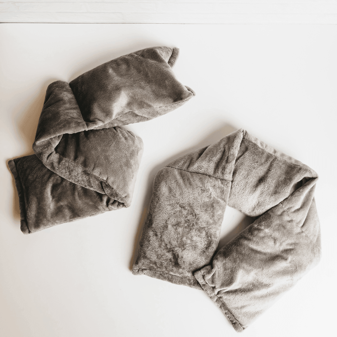 Cozy Fleece Neck Wrap - Gray - Giften Market