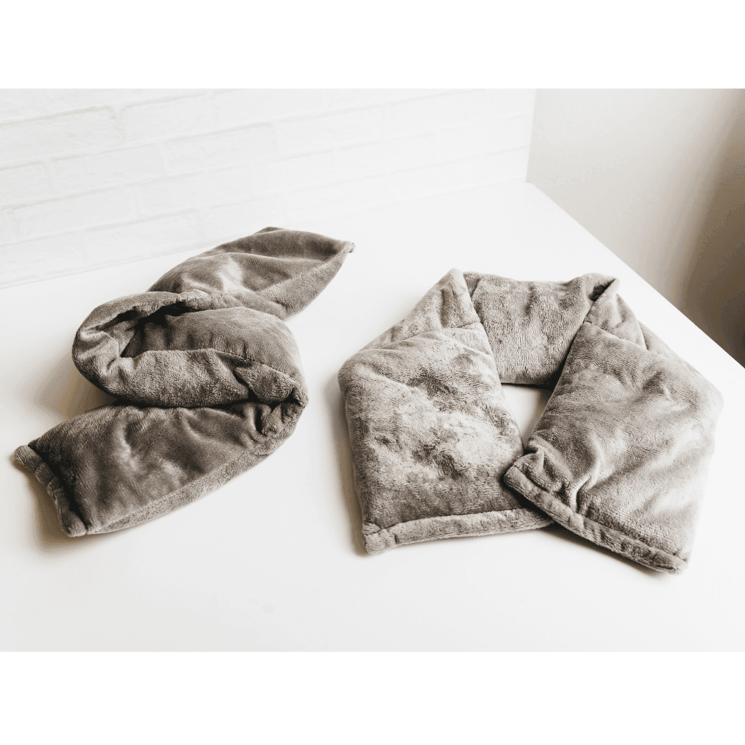 Cozy Fleece Neck Wrap - Gray - Giften Market