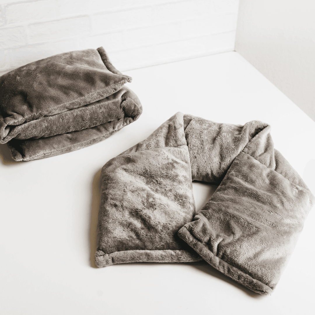 Cozy Fleece Neck Wrap - Gray - Giften Market