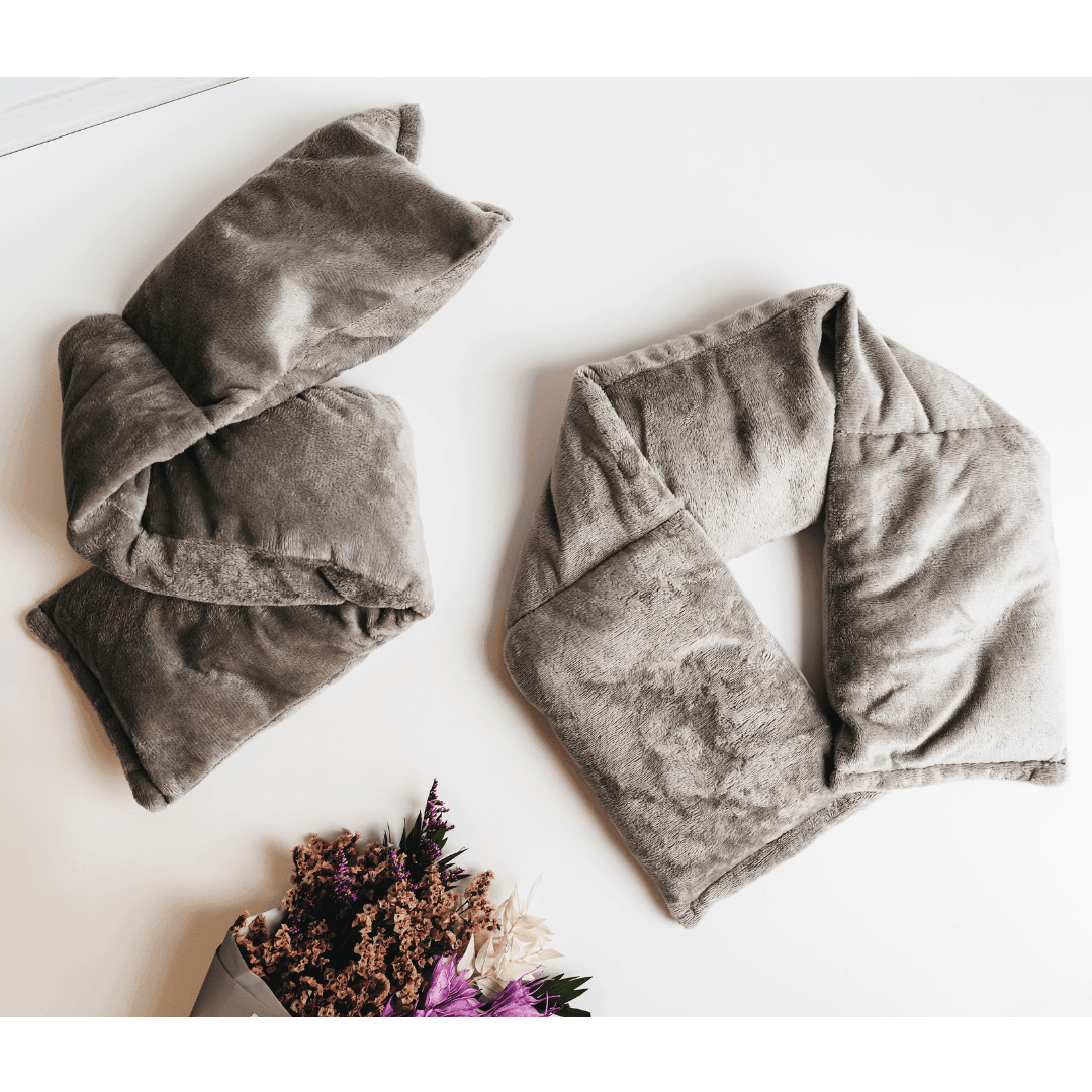 Cozy Fleece Neck Wrap - Gray - Giften Market