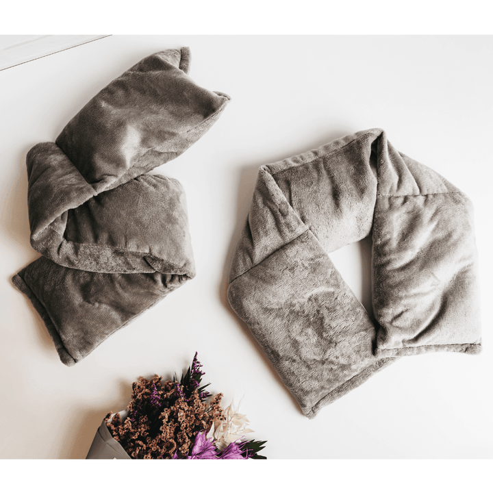 Cozy Fleece Neck Wrap - Gray - Giften Market