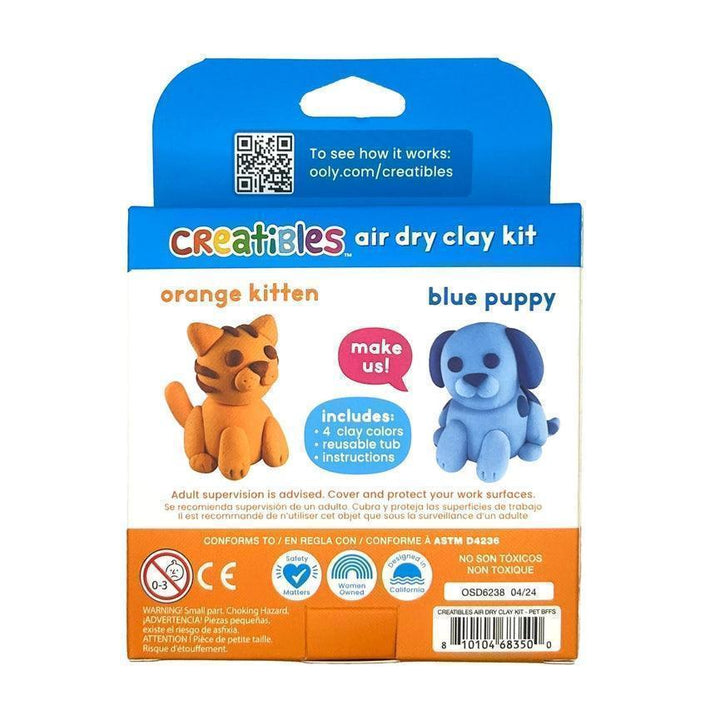 Creatibles D.I.Y. Air-Dry Clay Kit: Pet Bffs - Giften Market