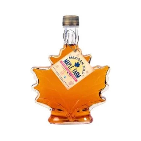 Pure Maple Syrup - 50ml Glass Maple Leaf