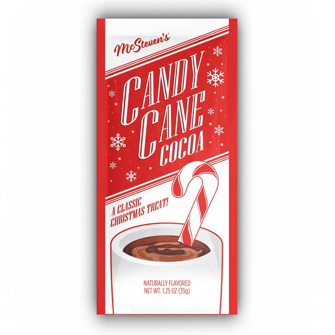 McSteven's Candy Cane Cocoa single-serve packet