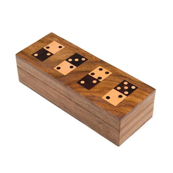 Domino Handmade Wooden Game Set - Giften Market