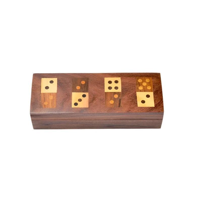 Domino Handmade Wooden Game Set - Giften Market