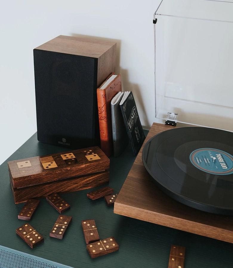 Domino Handmade Wooden Game Set - Giften Market