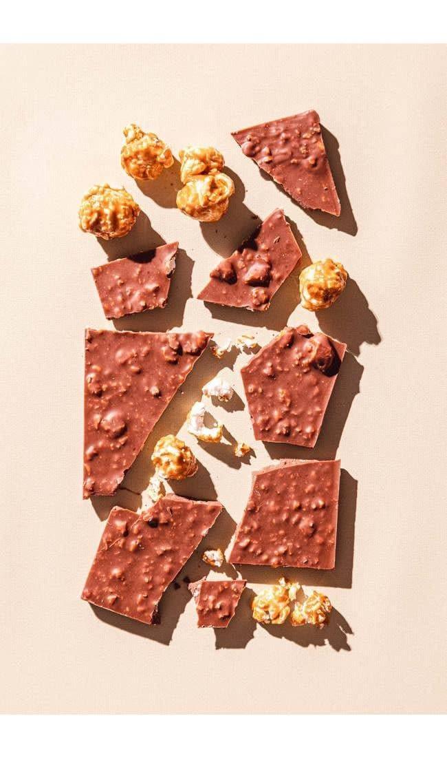 Drive In Milk Chocolate Caramelized Popcorn Bar - Giften Market
