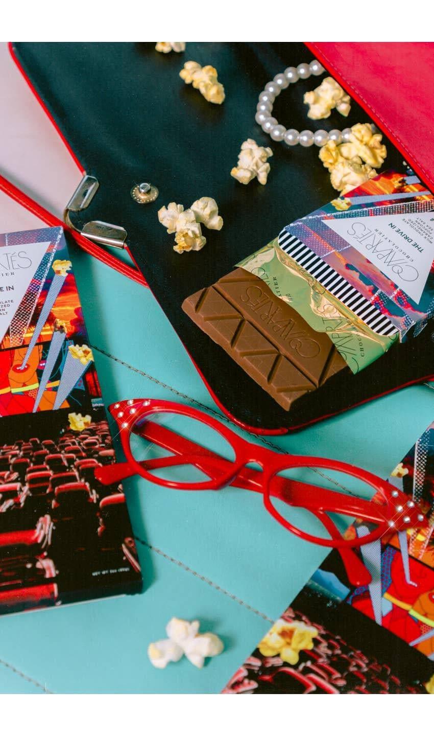 Drive In Milk Chocolate Caramelized Popcorn Bar - Giften Market