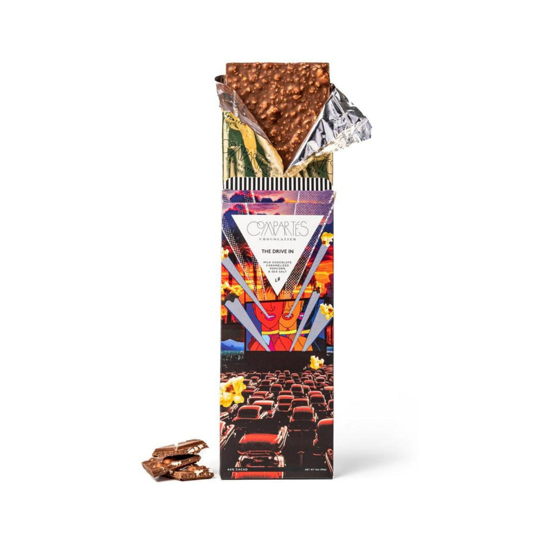 Drive In Milk Chocolate Caramelized Popcorn Bar - Giften Market