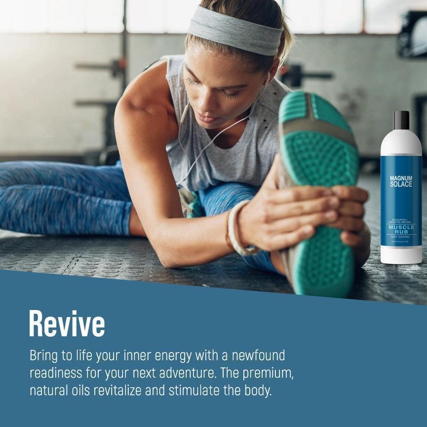 Eucalyptus + Ginger Oil Natural Muscle Rub - Giften Market
