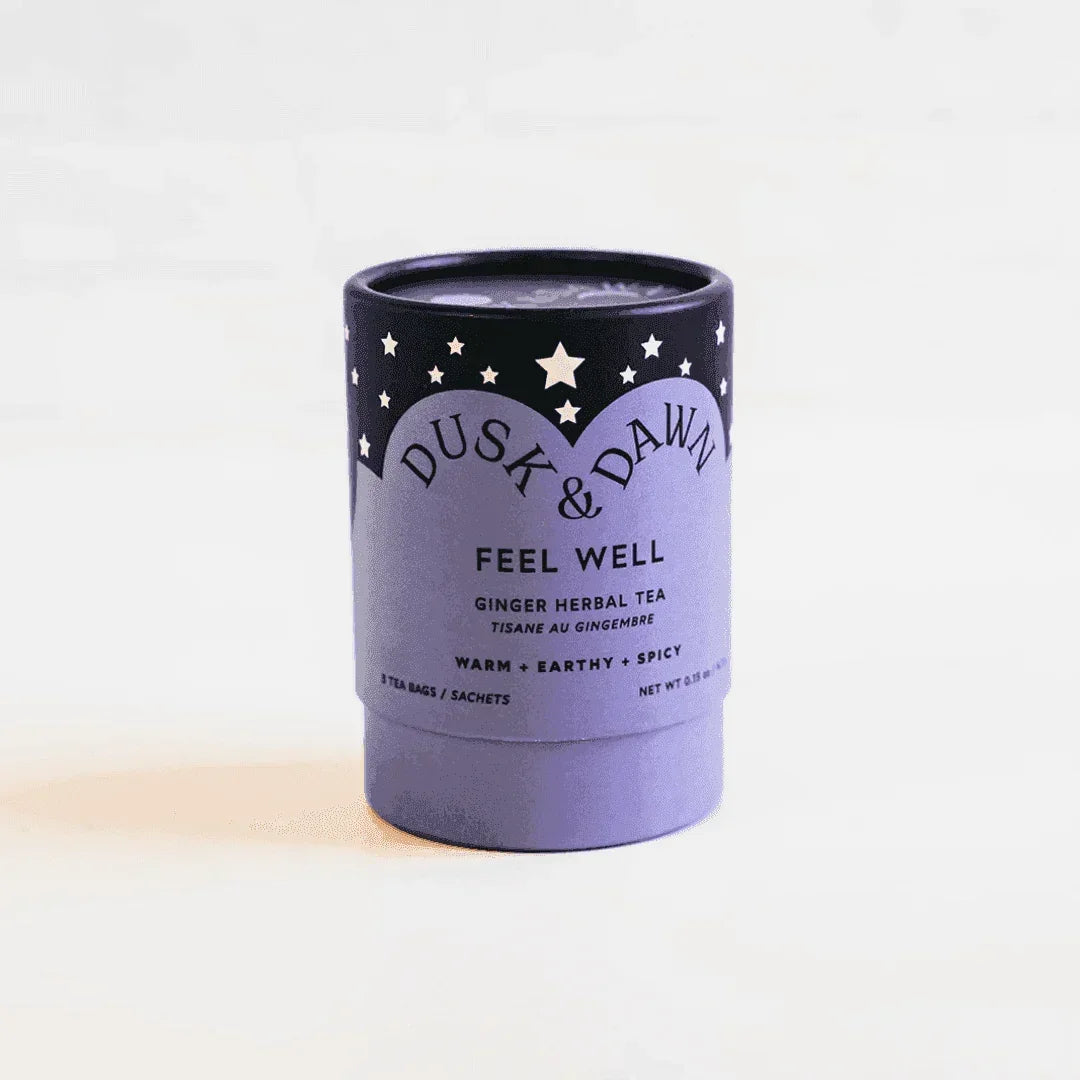Feel Well Herbal Tea Tube - 5 Tea Bags - Giften Market