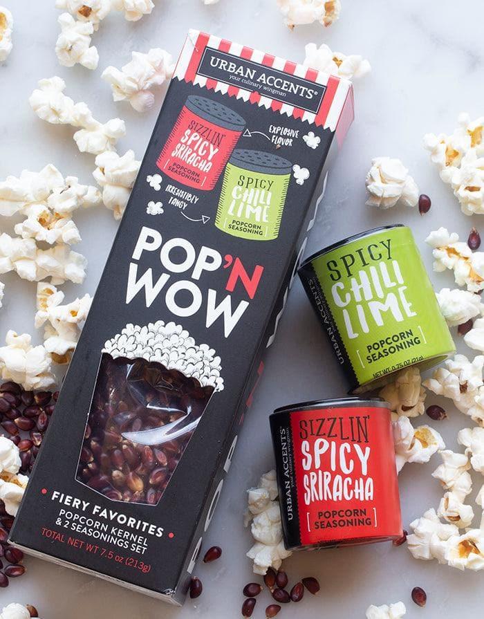 Fiery Favorites Gourmet Popcorn Gift Set - Popcorn and Movie Night