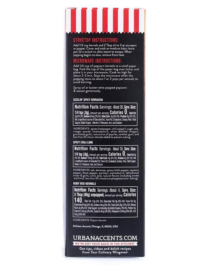 Fiery Favorites Gourmet Popcorn Gift Set - Giften Market