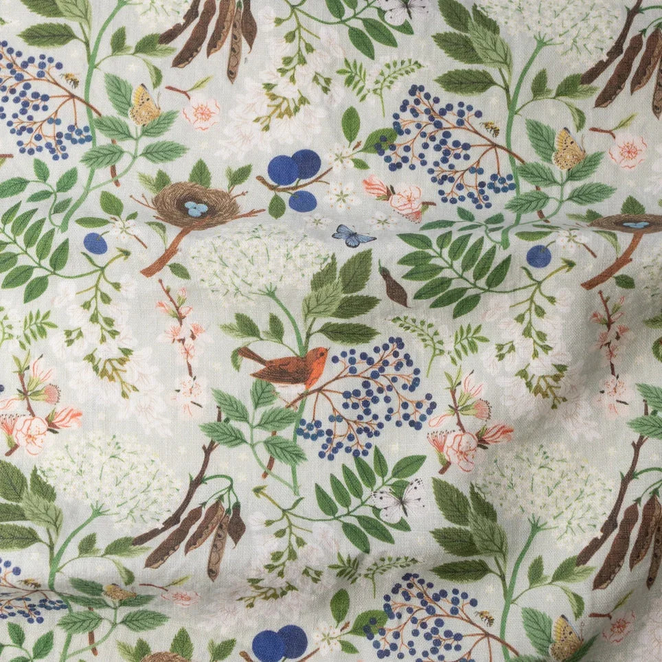 Flowering Trees - 100% Linen Tea Towel - Giften Market