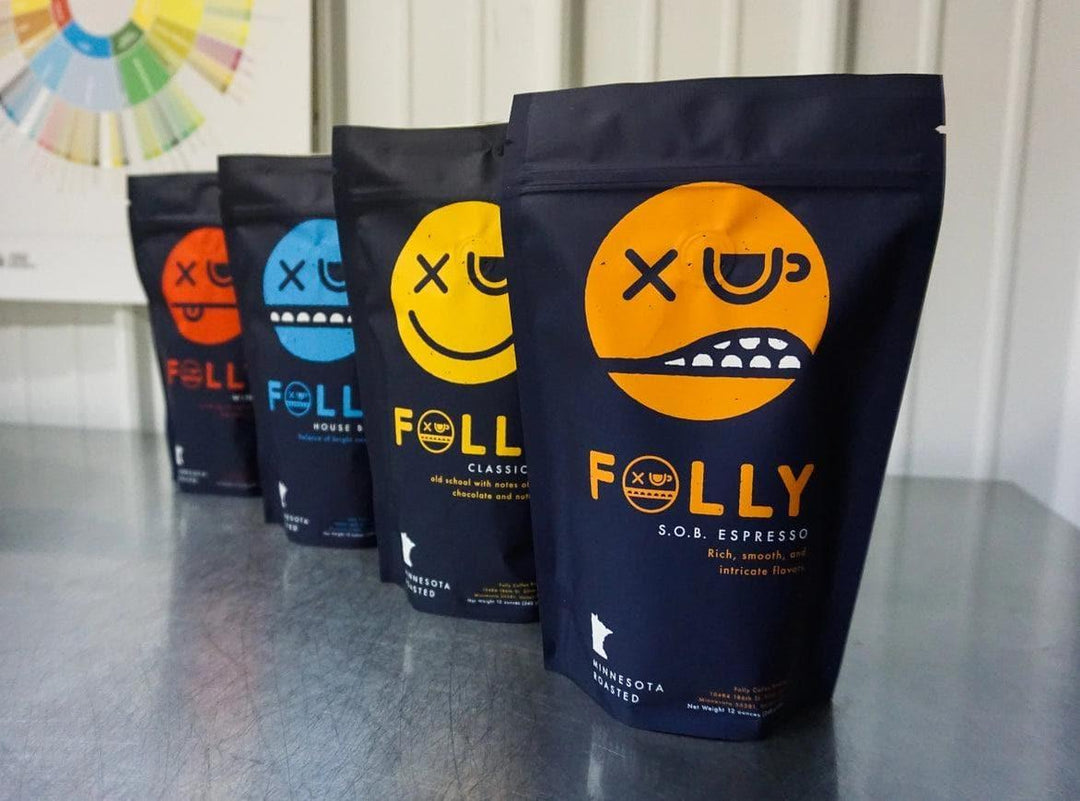 Folly Coffee Sob Espresso - 12oz Whole Bean - Giften Market
