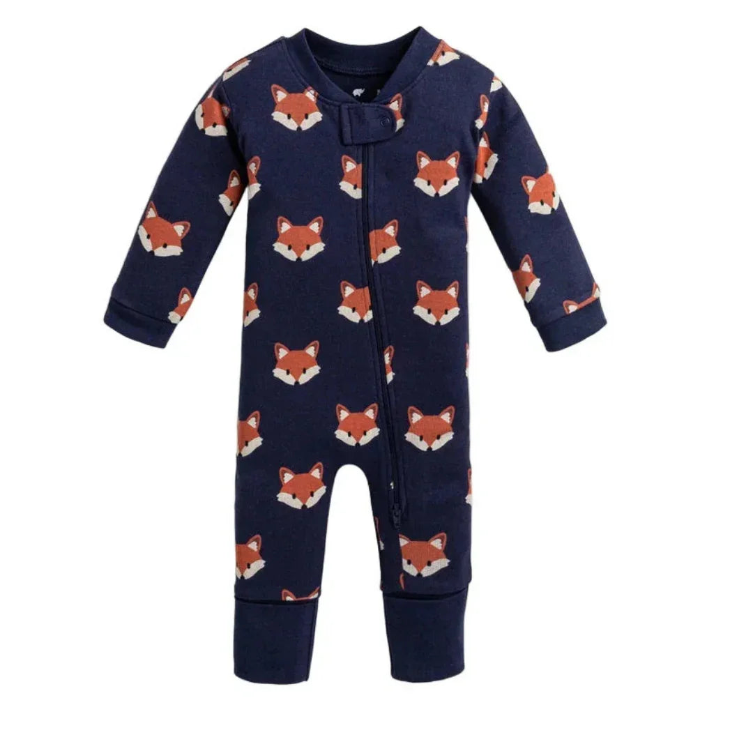Fox Friends Organic Cotton Baby Pajamas