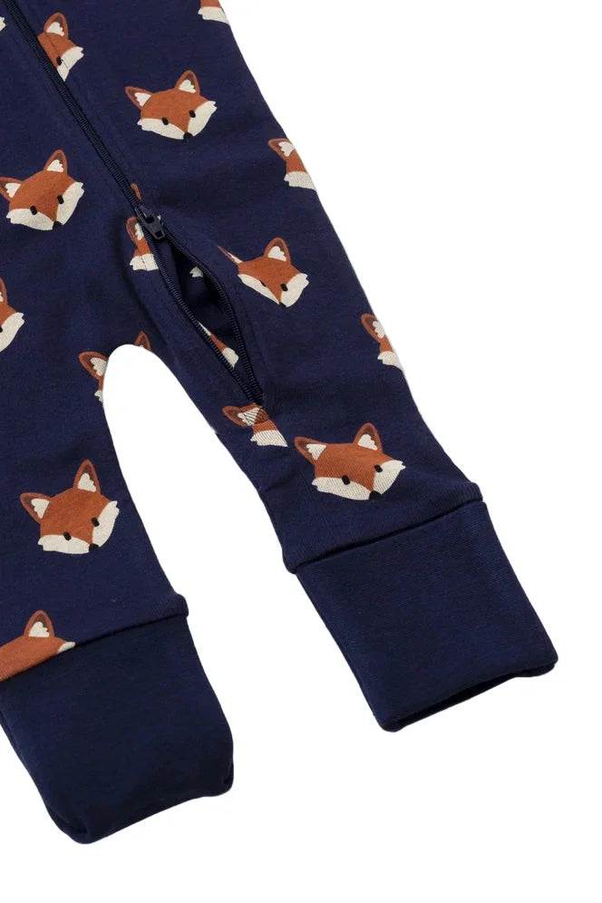 Fox Friends Organic Cotton Baby Pajamas