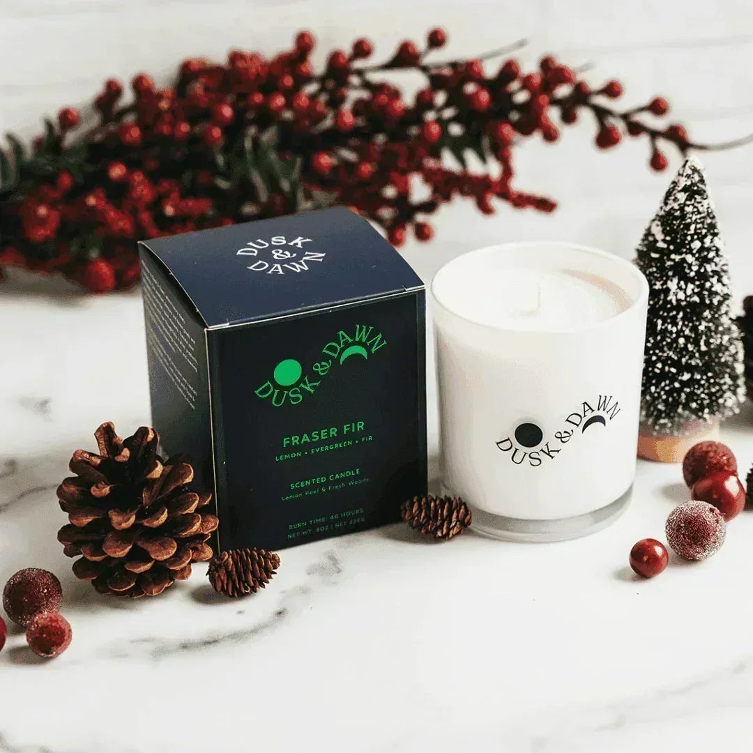 Fraser Fir Deluxe Soy Candle - Giften Market