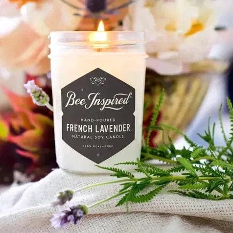 French Lavender Soy Candle - Giften Market
