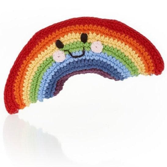 Friendly Rainbow Rattle - Giften Market