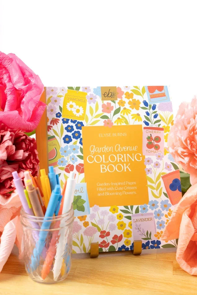 Garden Avenue Coloring Book