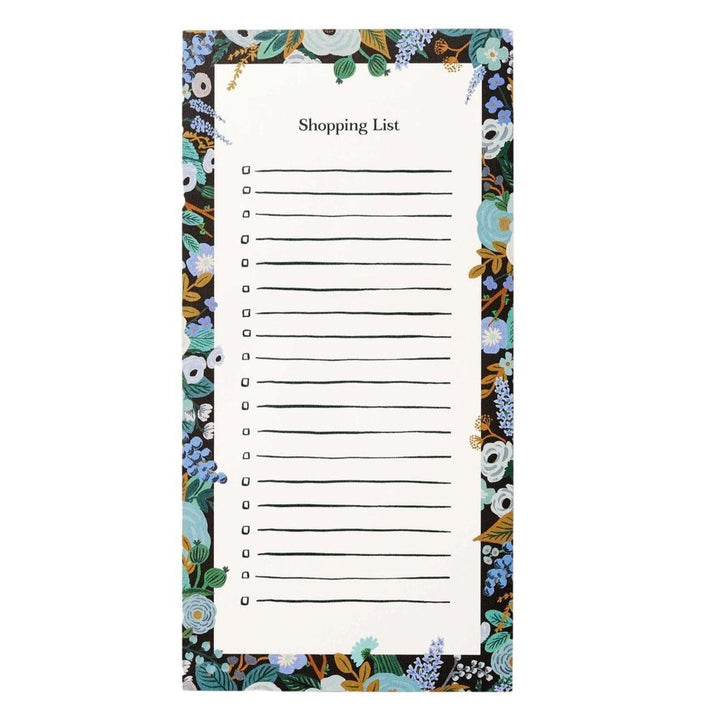 Garden Party Blue Market Pad - Giften Market