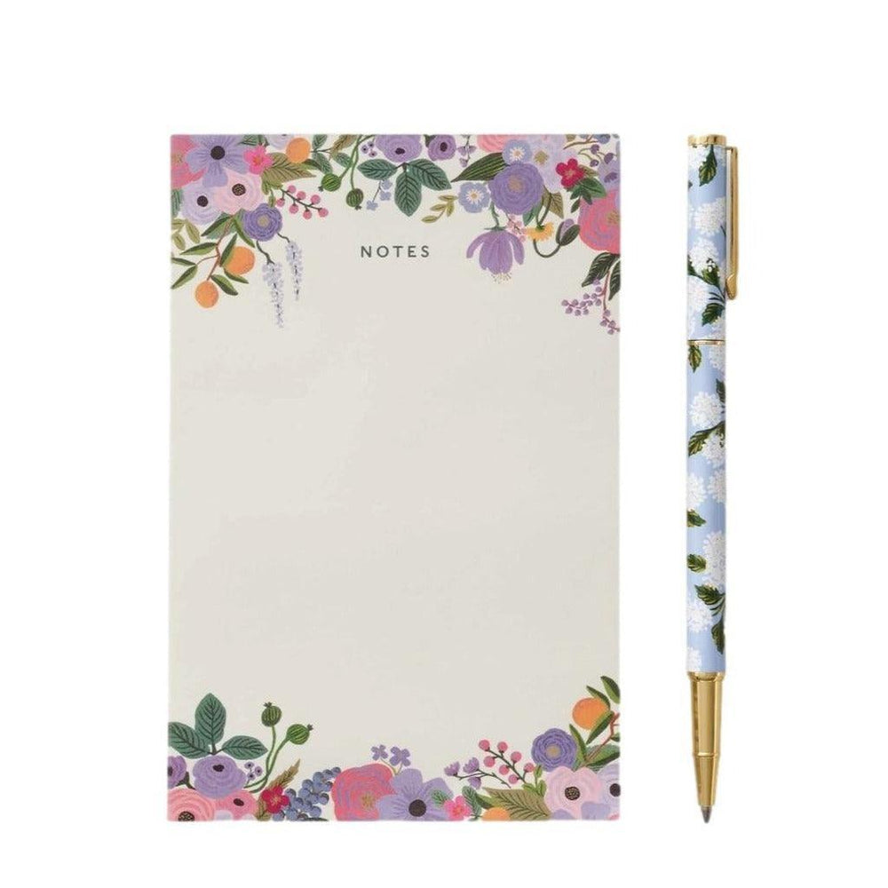 Garden Party Violet Notepad - Giften Market