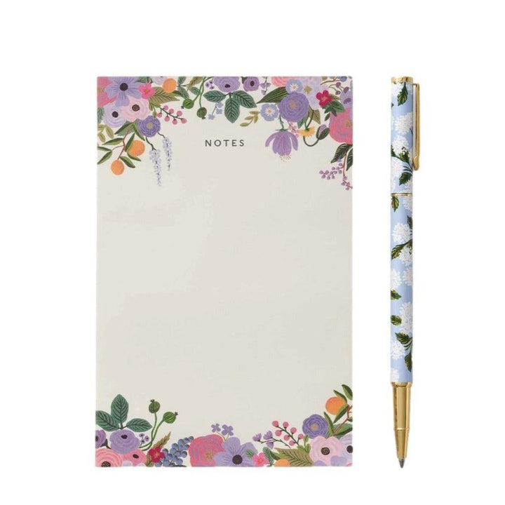 Garden Party Violet Notepad - Giften Market