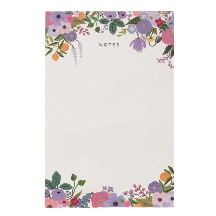 Garden Party Violet Notepad - Giften Market