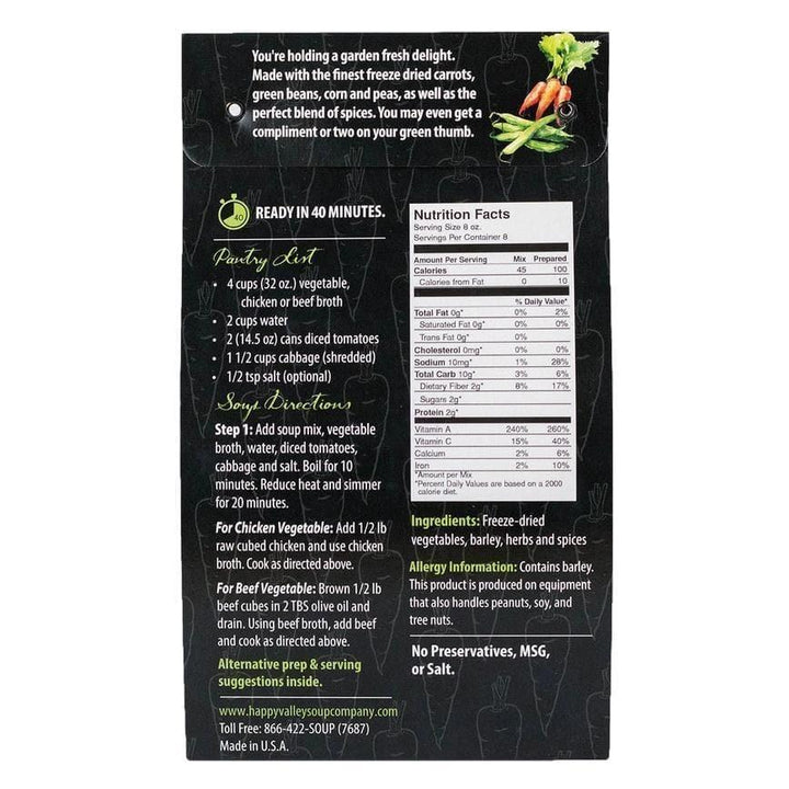 Garden Vegetable Soup - Giften Market