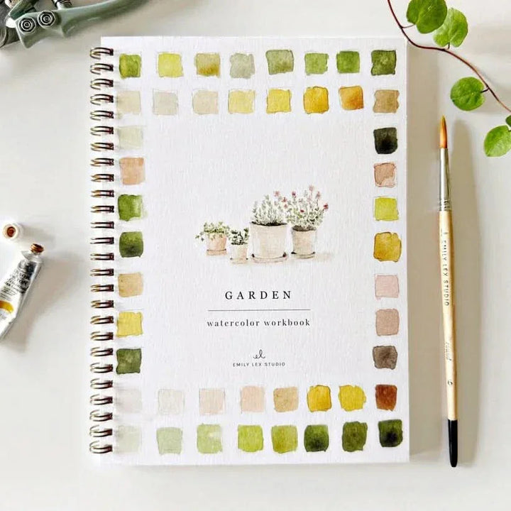 Garden Watercolor Workbook - Giften Market