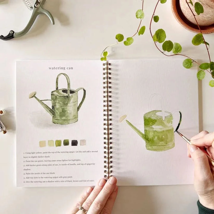 Garden Watercolor Workbook - Giften Market