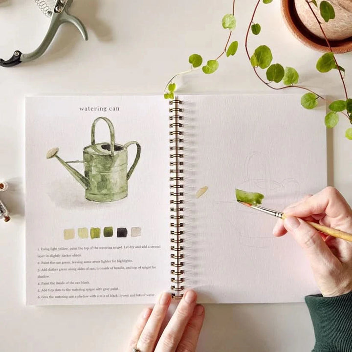 Garden Watercolor Workbook - Giften Market