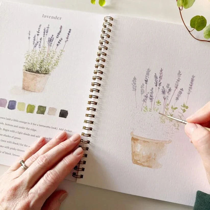 Garden Watercolor Workbook - Giften Market