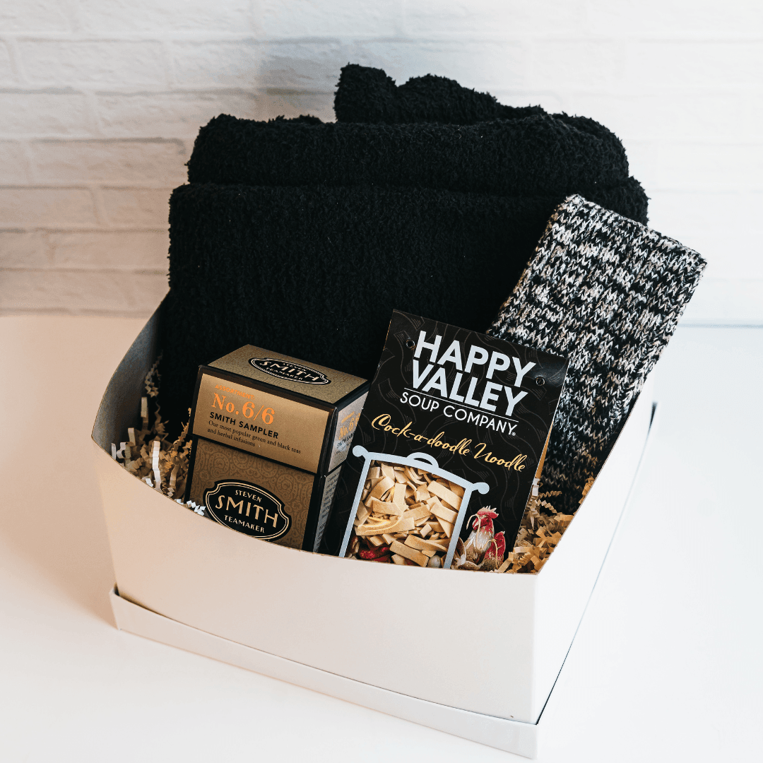 Get Well Wishes Gift Box - Black - Giften Market