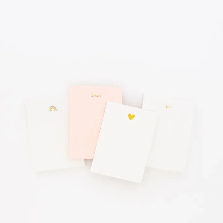 Gold Heart Mini Notepad - Giften Market