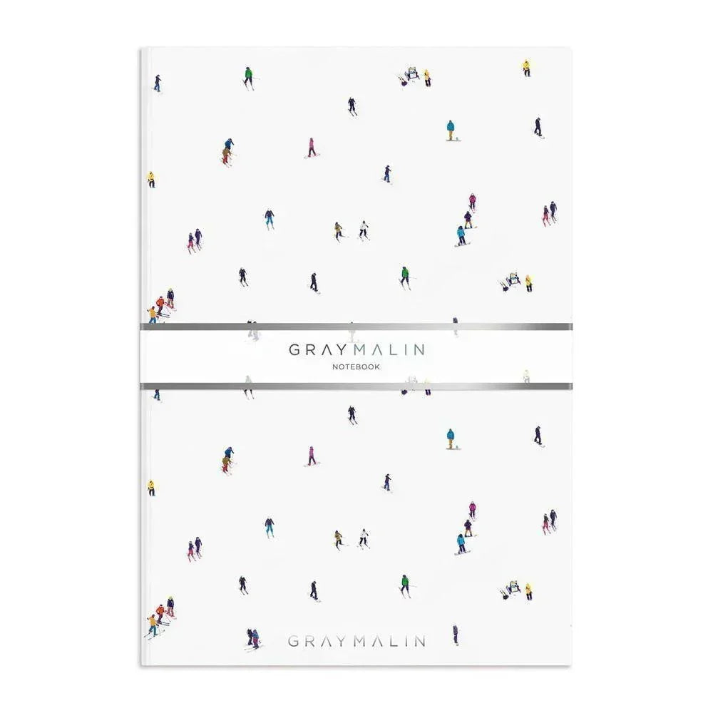 Gray Malin The Skiers A5 Notebook - Giften Market