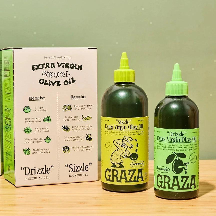 Graza EVOO Gift Set - Luxury Olive Oil - Luxury Housewarming Gifts