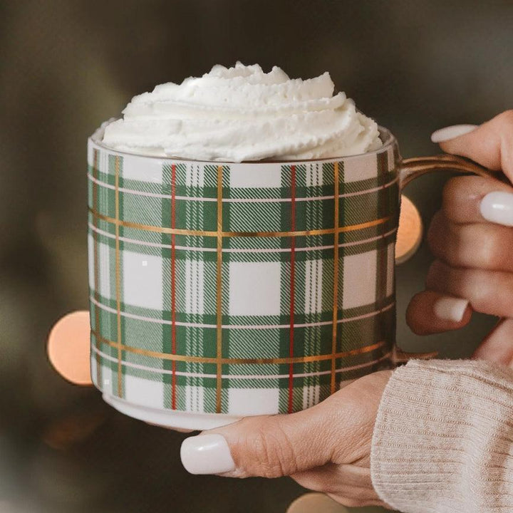 Green Plaid Mug - Giften Market
