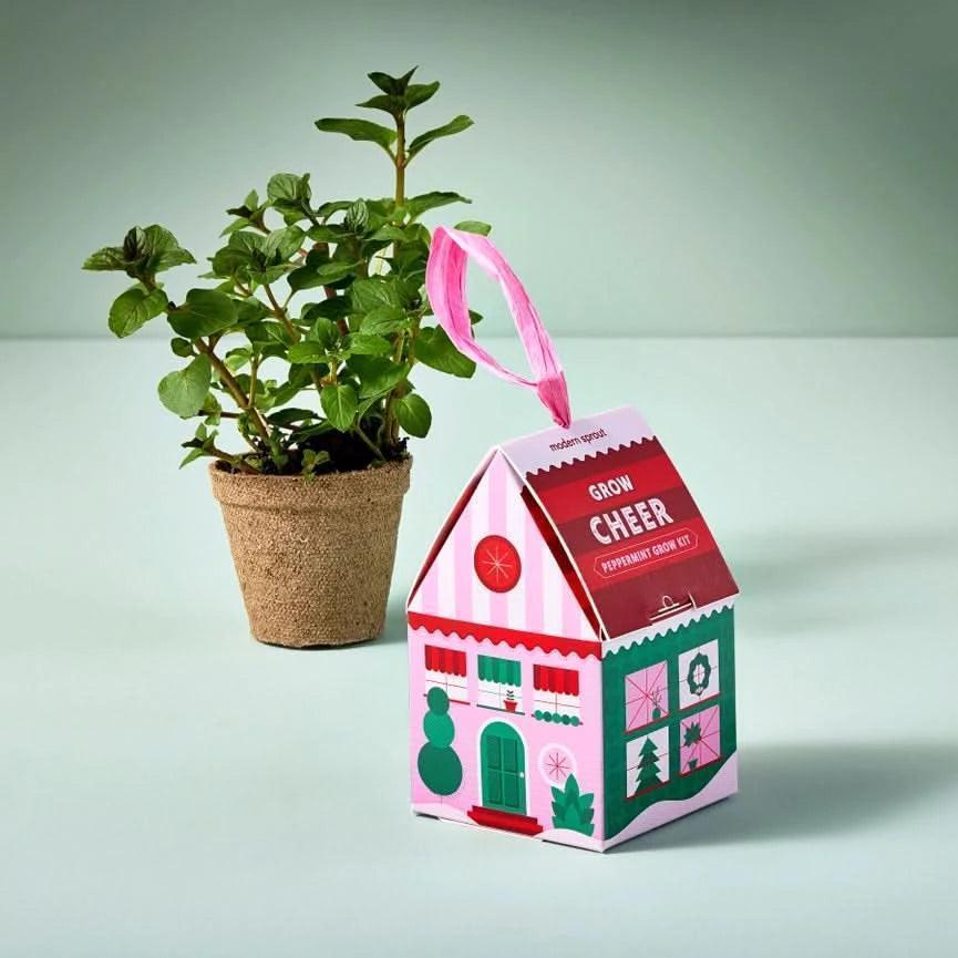 Grow Cheer - Peppermint Home Grown Ornament - Giften Market