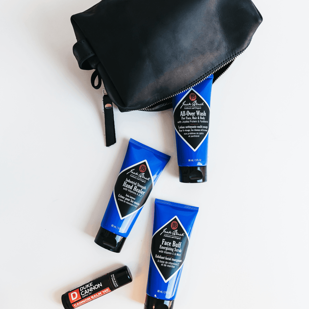 Handcrafted Men's Leather Dopp Kit - Giften Market