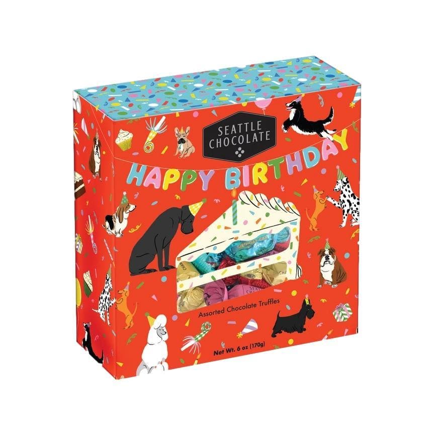 Happy Birthday Box - Assorted Chocolate Truffles - Giften Market