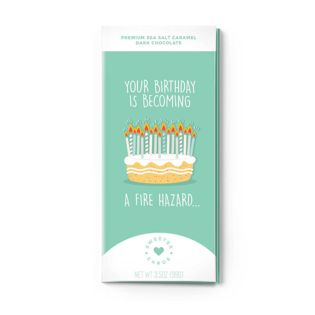 Happy Birthday Card with Chocolate Bar Inside - Giften Market