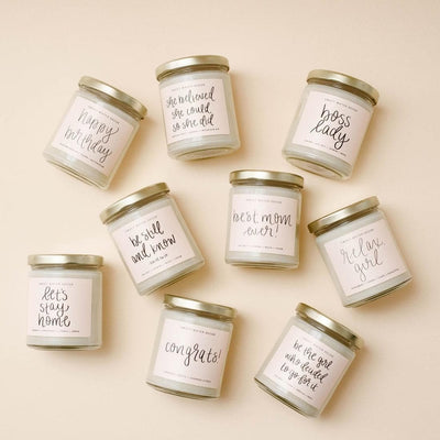 Happy Birthday Soy Candle - Giften Market