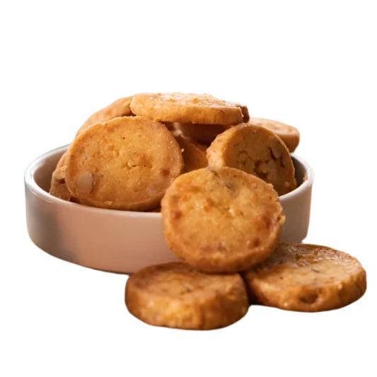 Happy Holidays Cheddar Cocktail Cookie Tin - Giften Market