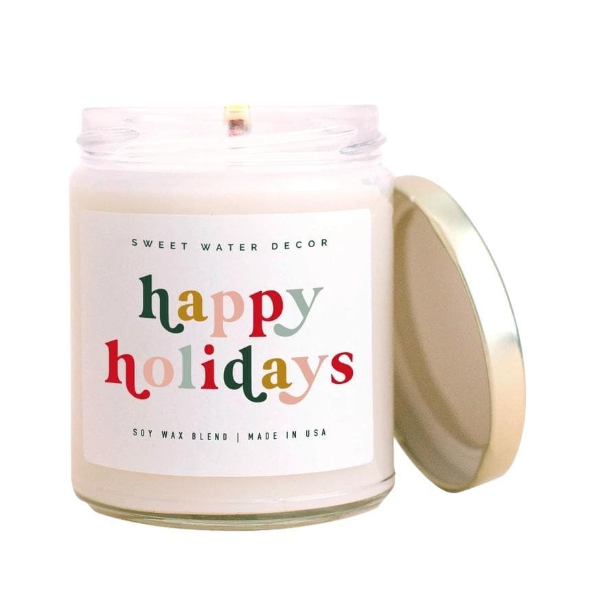 Happy Holidays Soy Candle - Giften Market