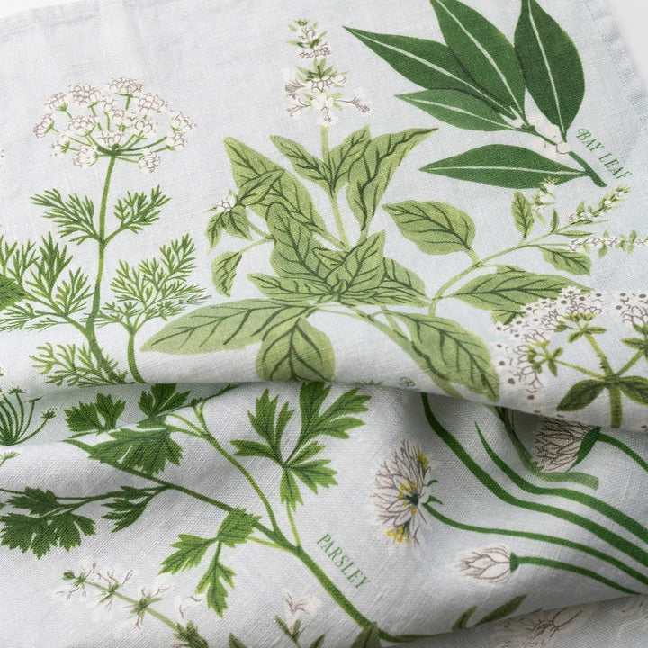 Herb Garden - 100% Linen Tea Towel - Giften Market