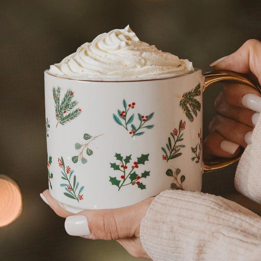 Holiday Greenery Mug - Giften Market